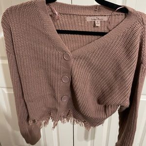 Ribbed sweater
